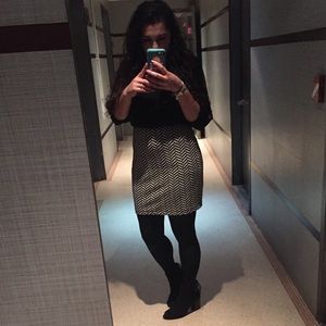 Cold shoulder professional dress